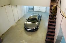 Audi R8 - Hamann Матовая вид сверху